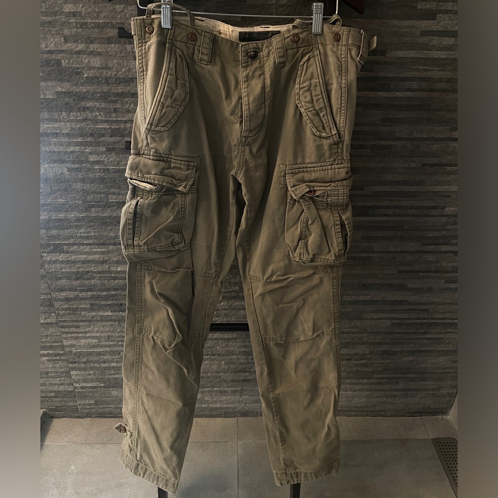 Superdry Company Cotton Cargo Pants Size medium